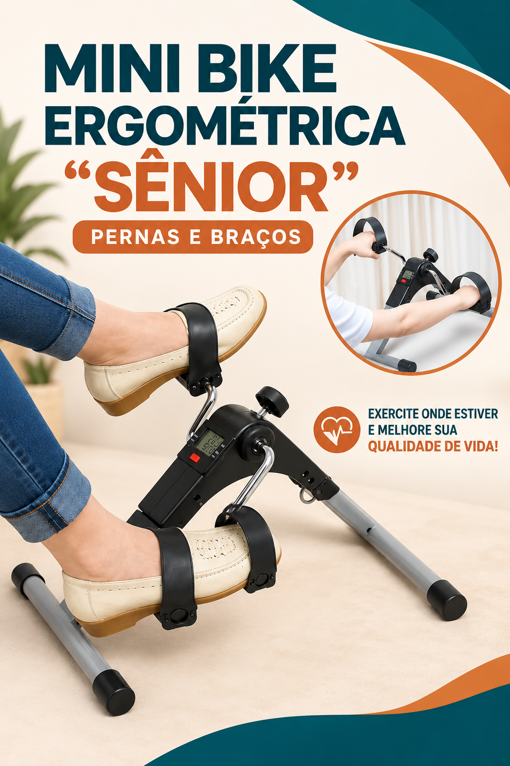 Mini Bike para pernas e braços